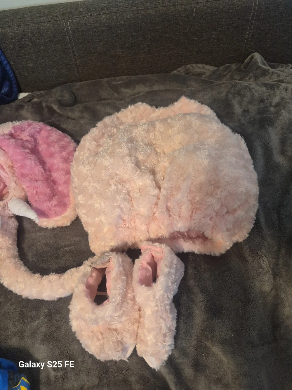 Belly Babies Pink Elephant Kids Costume